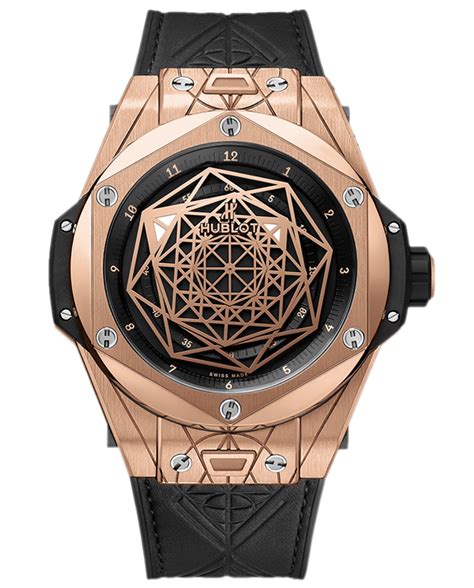 hublot big bang sang bleu king gold replica|big bang sang bleu.